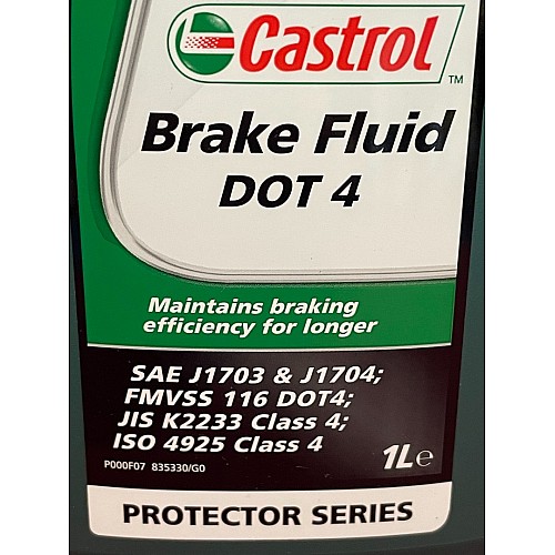 CASTROL CLASSIC Brake Fluid BRAKE FLUID DOT 4 1L Castrol15036B