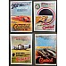 Castrol Classic Land Speed Poster Set (4)  (Sold as the full set of four only)   Castrol-STR656