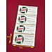Castrol-Classic Service Sticker Sold as a Set of Four (4)  Castrol-STR701-SetA