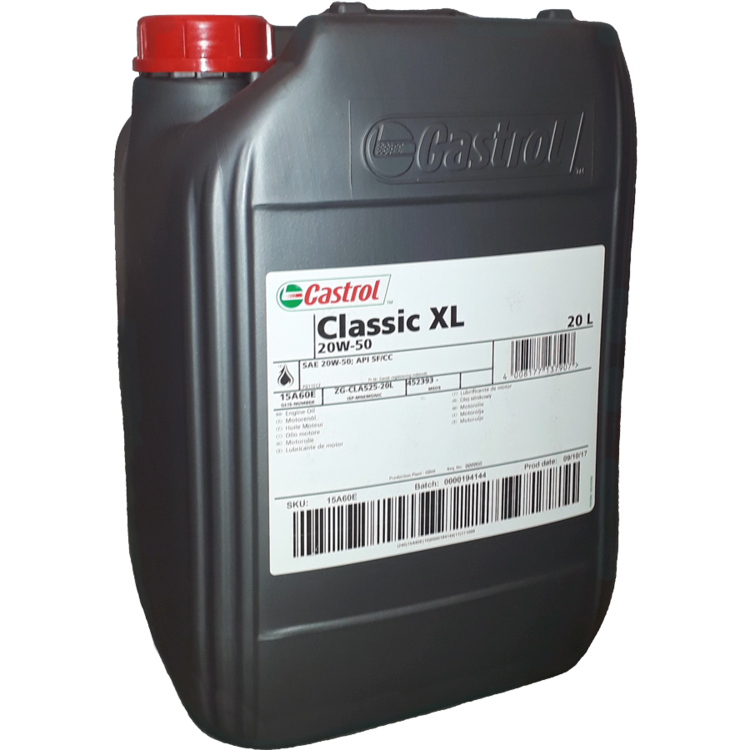 CASTROL CLASSIC Engine Oil XL20W50 Engine Oil  - 20L Drum    Castrol-1925/2801